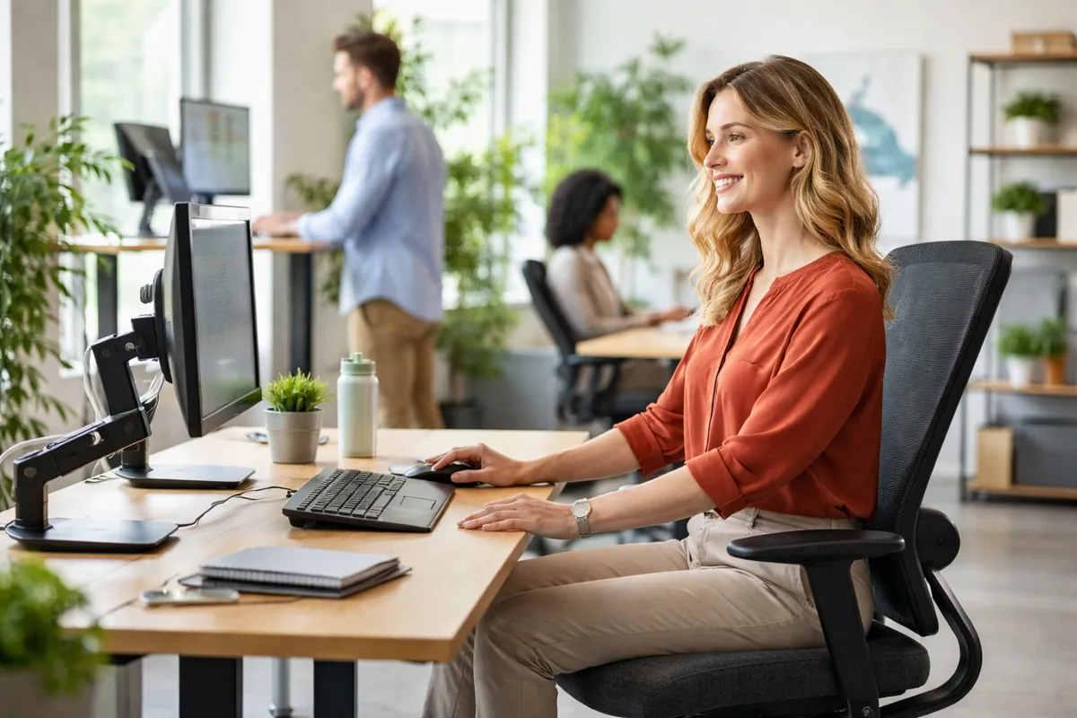 Améliorer le bien-être des employés grâce à l'ergonomie