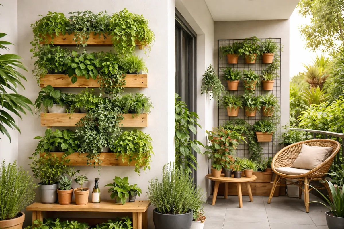 Les différentes manières de créer un jardin vertical chez soi