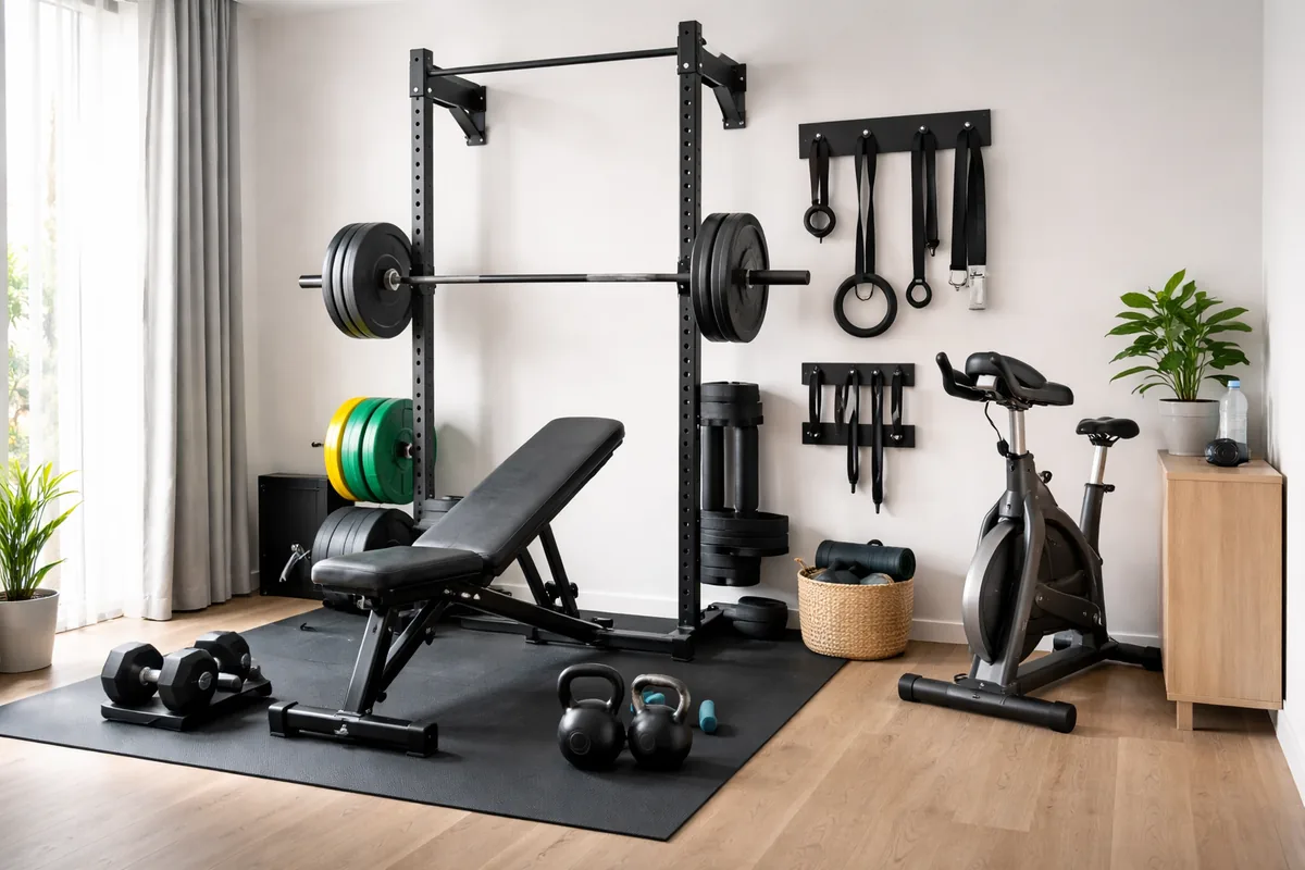 Quel matériel acheter pour un home gym dans un petit espace ?