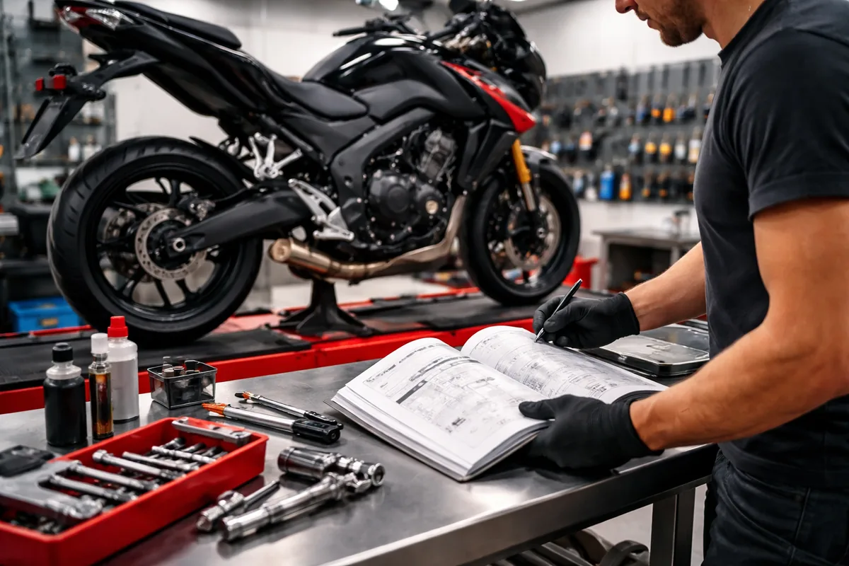Comment suivre les spécifications d'origine lors de l'entretien d'une moto ou d'un scooter